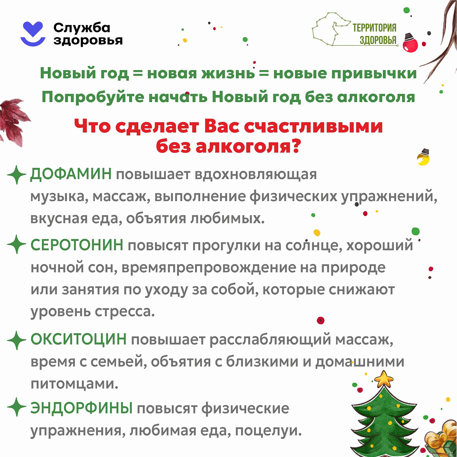 29 декабря - 11 января: Неделя профилактики злоупотребления алкоголем в новогодние праздники